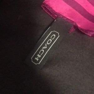 Coach purse scarf